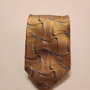 Bachrach men's 100%silk tie 4" X  57 1/2"  made in Italy